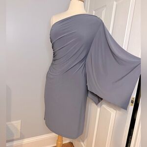 Onyx One-Shoulder Dress